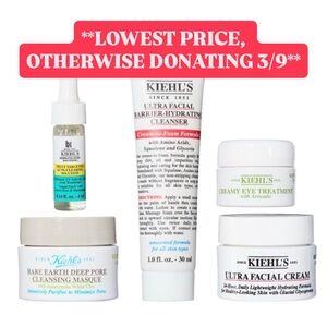 NWT Kiehl’s Mini MVPs Set